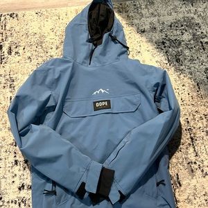 Dope snow pull over jacket
